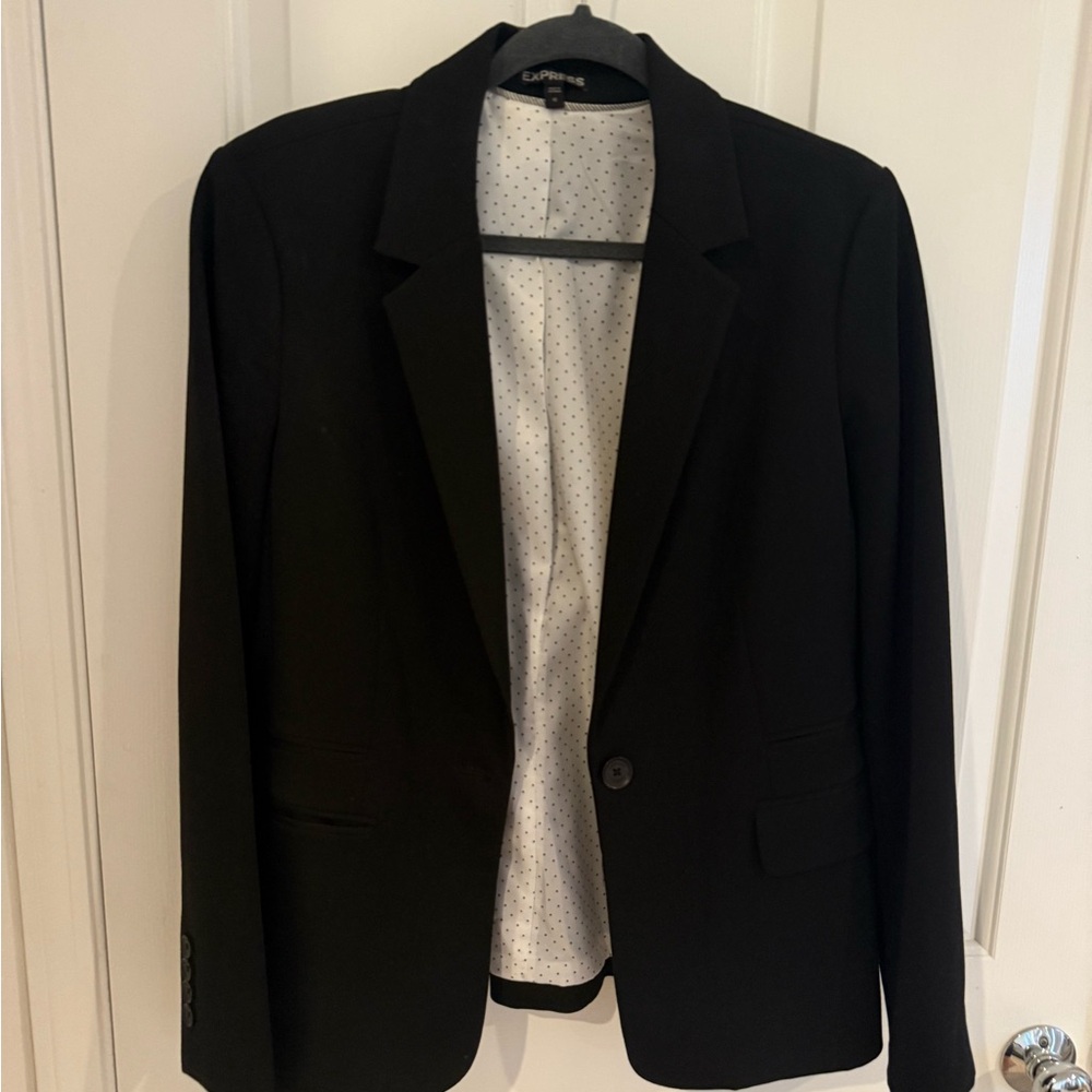 Express Black Sport Coat Classic Blazer